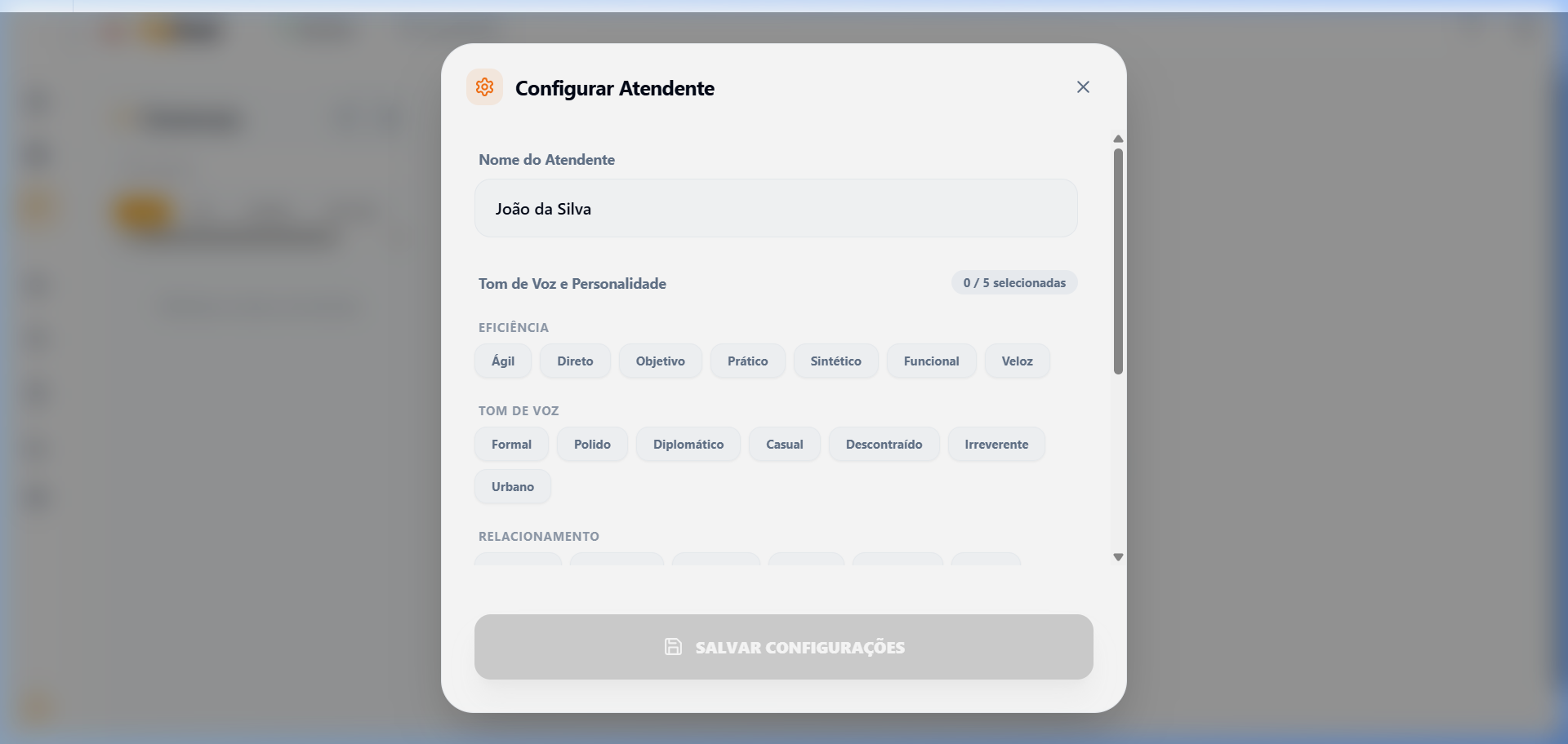 Atendimento com Inteligência Artificial no WhatsApp